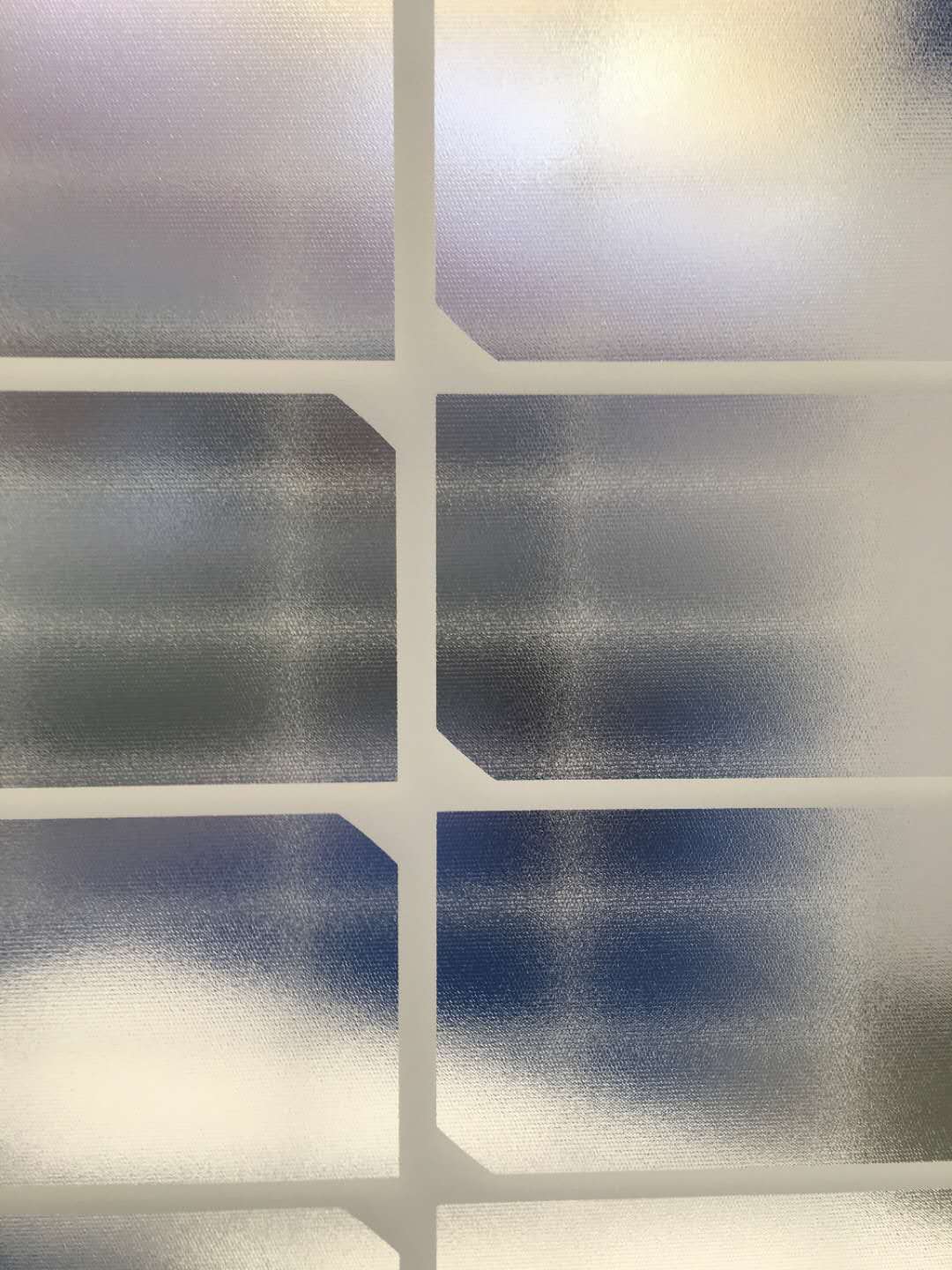 Application of the glass enamel on photovoltaic glass